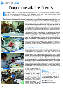 HandiPRINT dans le numéro 168 du magazine Informations Entreprise