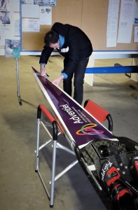 L'aviron de Privel Hinkati habillé par HandiPRINT, entreprise adaptée