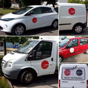 Signalétique réalisée par HandiPRINT pour le Crous Normandie