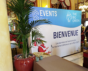 handi print imprimerie entreprise adaptée Cherbourg-en-Cotentin création graphique, impression offset, numérique et 3D, façonnage, signalétique, réalisation de calendriers, étiquettes adhésives en bobines, packaging, print management, routage, stockage, logistique, reconditionnement de téléphonie prestations sur sites industriels. performance économique inclusion personnes en situation de handicap. the big green salon événement RSE QVCT responsable RSE chargé d'affaires rencontres, tables rondes, ateliers thématiques, échanges accélérer la transformation vers des pratiques durables. Remise IMPACT Trophy, membres du jury nous ont décerné le trophée 